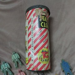 Very RARE Vtge. Stack-A-Clown Tot Guidance Game #4204 in round Orig. Box