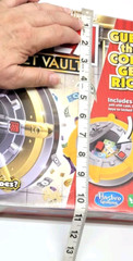 MONOPOLY Secret Vault Board Game for Kids Ages 8 and Up, Complete, New, Open Box