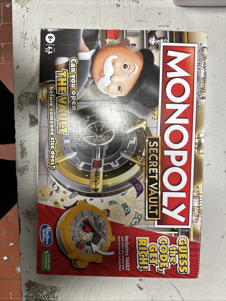MONOPOLY Secret Vault Board Game