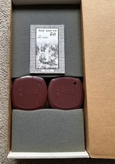 Japanese Go Set Wooden Board Stones Vintage Used Japan, Complete, Near Mint! FS!
