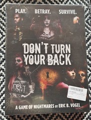 Don’t Turn Your Back Board Game 2015 Evil Hat Productions Sealed In Box New