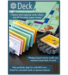 HEX Epic Party Pack (88 pcs) Magnetic Board Game Organizer Catan Accessory