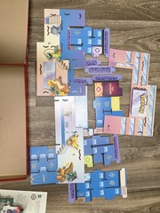 POKÉMON SILPH CO. GAME Milton Bradley 2000 Missing Cardboard Pieces Incomplete