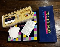 Pictionary – 1993 – Updated for the 90s – Complete New Open Box