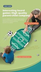 Football Board Game Desktop Interactive Soccer Toys Soccer Table for Family