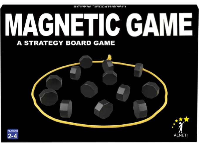Magnet Game with String for Family Game Night & Travel & Camping – Magnetic C…
