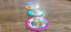 Vintage 1995 WPF ICEE Pogs Full Set Of 4 (Pogs) 1-4 Plus Free Gift!