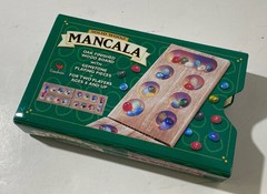 Cardinal Solid Wood Folding Mancala Game With Metal Tin No Instructions Preowned