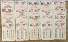 Original APBA 1964 New York Mets Team Set of 20 Cards – Kranepool – Hunt – More