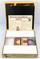 Munchkin Shakespeare Deluxe 100% COMPLETE Steve Jackson Games Gift