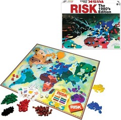 Risk The 1980’s Edition Board Game – Family Game Night Kids 8+ & Adults