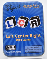 LCR Left Center Right Dice Game / New Sealed