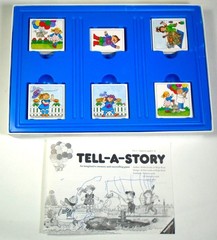 1989 Ravensburger TELL-A-STORY Imaginative Memory & Storytelling Game – Ages 4-8