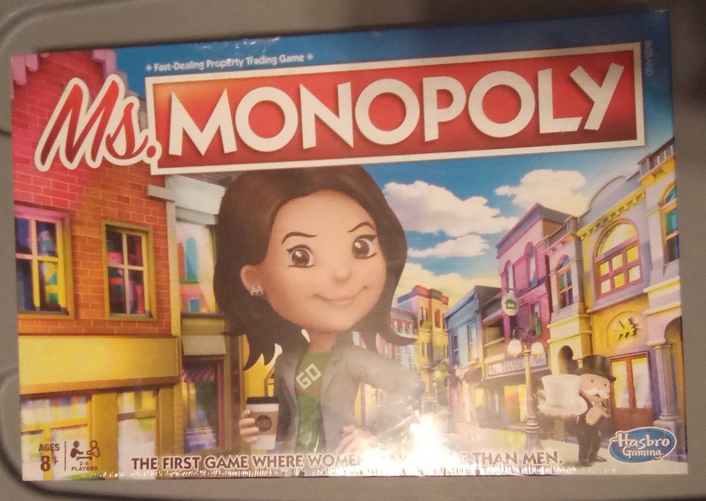 MS – MONOPOLY LOGO BOARD GAME GREAT FOR ANY COLLECTION NEW AND SEALED!