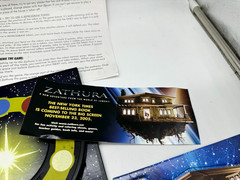VTG Zathura Game Pressman (2005) With Movie Promo Flyer – Missing 1 Piece (READ)