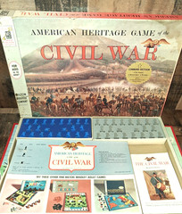 Vintage Milton Bradley American Heritage Game Civil War 1961 Complete Read