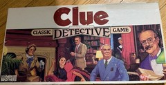Vintage 1986 Clue Board Game Parker Brothers No. 0045 Classic Detective Complete