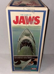 JAWS VINTAGE GAME 1975 IDEAL SHARK AND BOX WITH INCOMPLETE PARTS