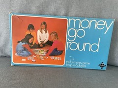 Vintage Money Go Round Board Game Complete Holdson New Zealand RARE