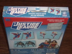 NIB 2021 DC Comics Justice League Memory Match Game By Spin Master Games