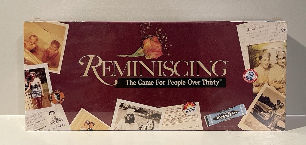 Reminiscing – The Game For People Over 30 NEW – Factory Sealed