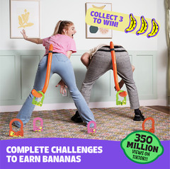 It’s Bananas! The Monkey Tail Game – Funny, Fun Party & Family Game for Kids,…