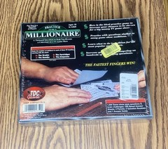TDC GAMES PRACTICE TO BE A MILLIONAIRE NEW SEALED FREE SHIP