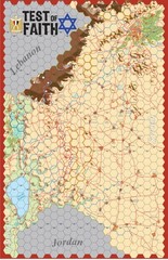 Compass Games Test of Faith: Arab-Israeli War of 1973 CPA 1139