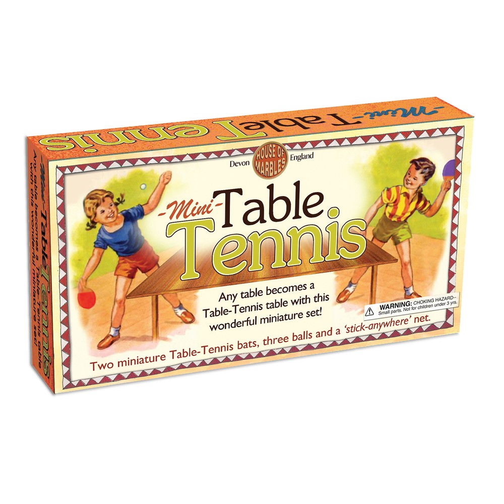 New – House of Marbles Mini Table Tennis – Ages 3+ | 2 players