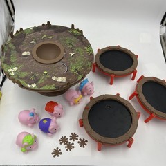 Pigs on Trampolines Board Games Family Game, Kids Multi-Player, 1 thing broke