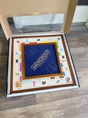Monopoly Luxury Wooden Edition with Wood Game Board Premium Collectible
