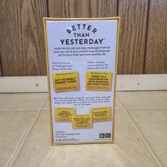 Better Than Yesterday 365 Daily Challenges Life Fullfilling Game NEW Sealed