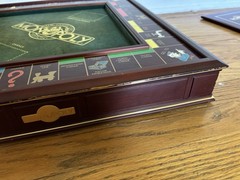1991 Franklin Mint Monopoly Collector’s Edition Wooden Luxury Game See Pictures