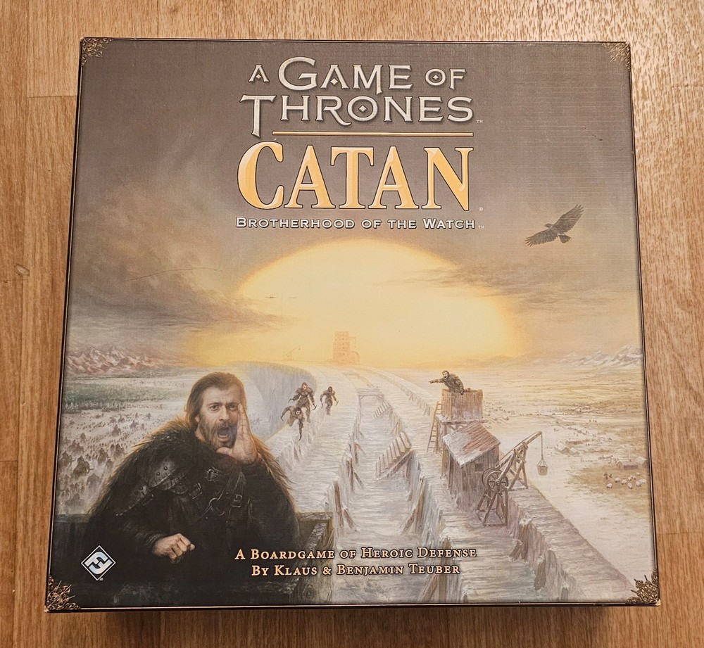 USED Fantasy Flight A Game of Thrones Catan Brotherhood of the Watch Board Game