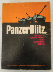 Panzer Blitz 1970 Avalon Hill Bookcase Game Of Armored Warfare 1941-1945 WWII