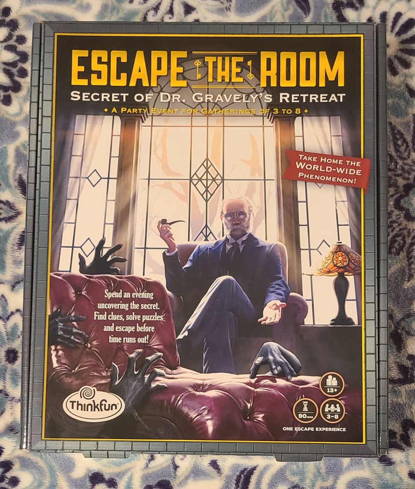“Escape The Room” A Party Event For Gathering Of 3 To 8 From ThinkFun 2016 New