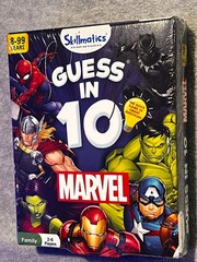 Skillmatics Guess in 10 MARVEL Card Game for 2-6 Players Ages 8-99. NEW SEALED