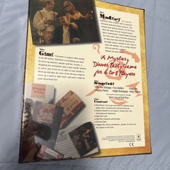 Murder Mystery Dinner Party Game For 6-8 Players. New In Sealed Box 2002