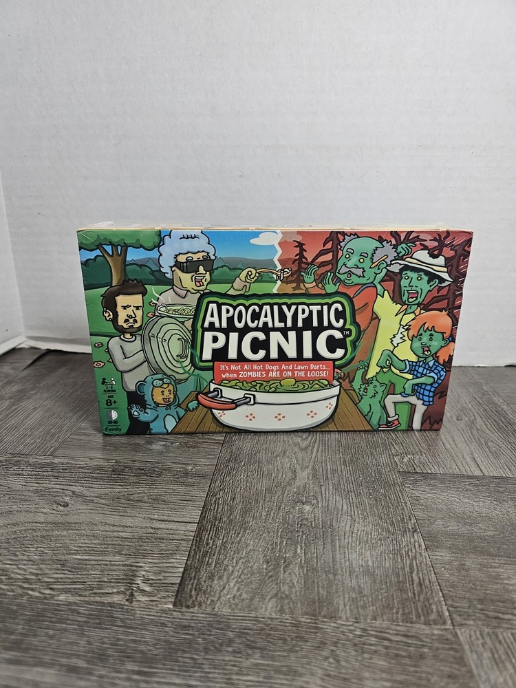 Apocalyptic Picnic Family Board Card Game Winning Move Games 2018 NEW SEALED