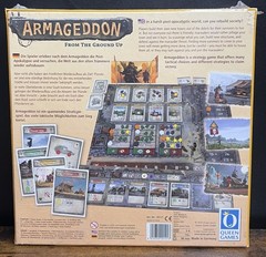 Armageddon From the Ground Up Queen Games 14+ 3-4 Players 2016 Factory Sealed