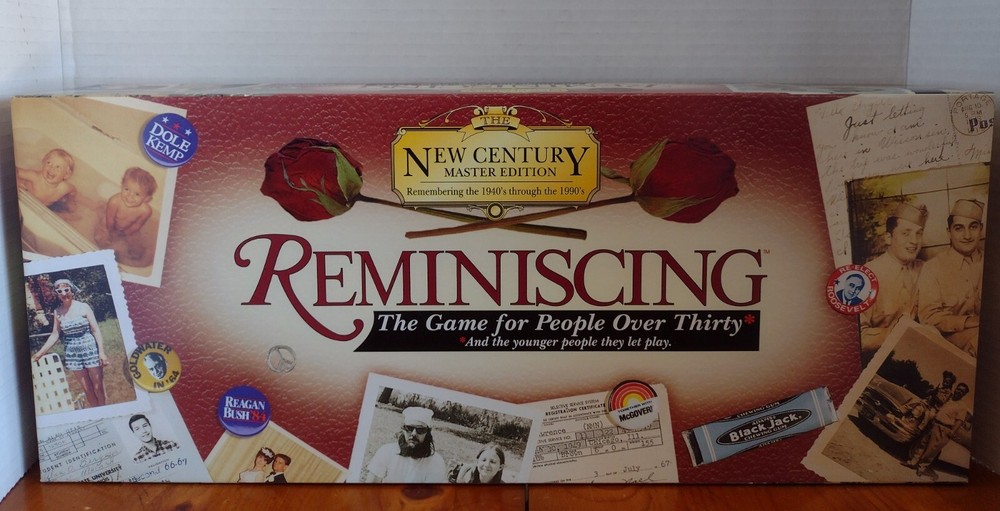 Reminiscing Millennium Edition 1940’s thru 1990’s Board Game