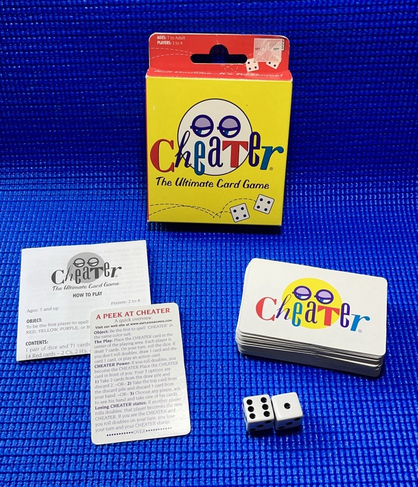 Cheater the Ultimate Card & Dice Game – Endless Games 2000-Complete