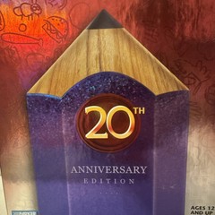 Pictionary The Game of Quick Draw 20th Anniversary Edition Parker Brother