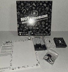 *RARE* “Not A Problem!” 2017 Board Game for “Quick-Thinking Creative Types”