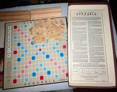 Vintage Scrabble Game by Selchow & Righter 1948/1949/1953
