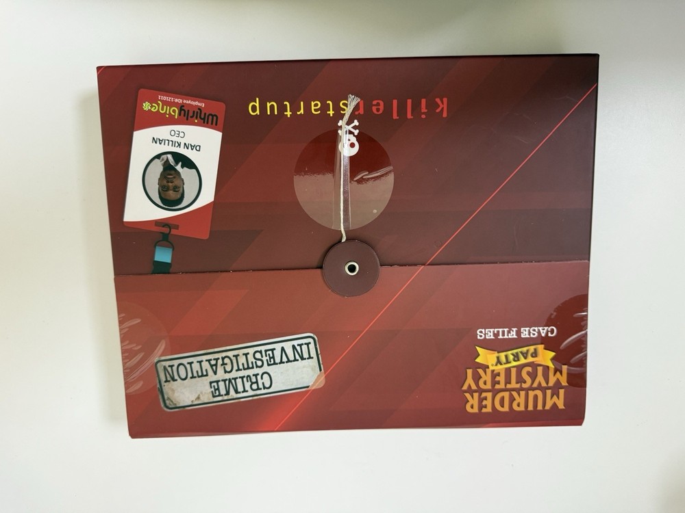 Murder Mystery Party Case Files Killer Startup for 1 or More Players Ages 14 …