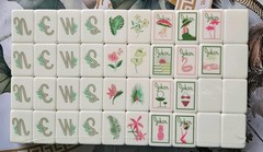 Premium Palm Royale 3 Layer Unbranded Mahjong Tiles Set 160 New
