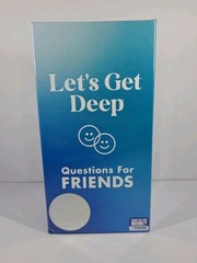 Let’s Get Deep Questions For Friends Game Sealed Brand New