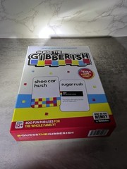 Guess the Gibberish Family Party Game Complete Ages 12+ Fun Board Game Fun