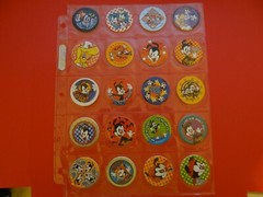 Pogs ANIMANIACS * Set 60 * 1995 Sheets included * Nice Set *Official * Silver